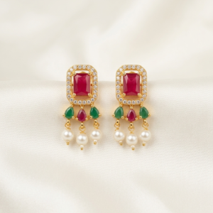 Manikya Drop Earring
