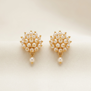 Moti Jhalar Earring