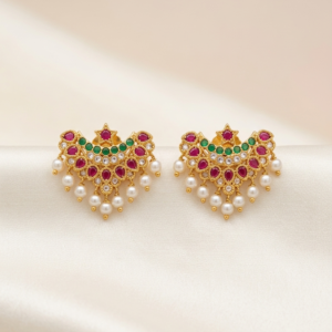 Ardhachandra Studs